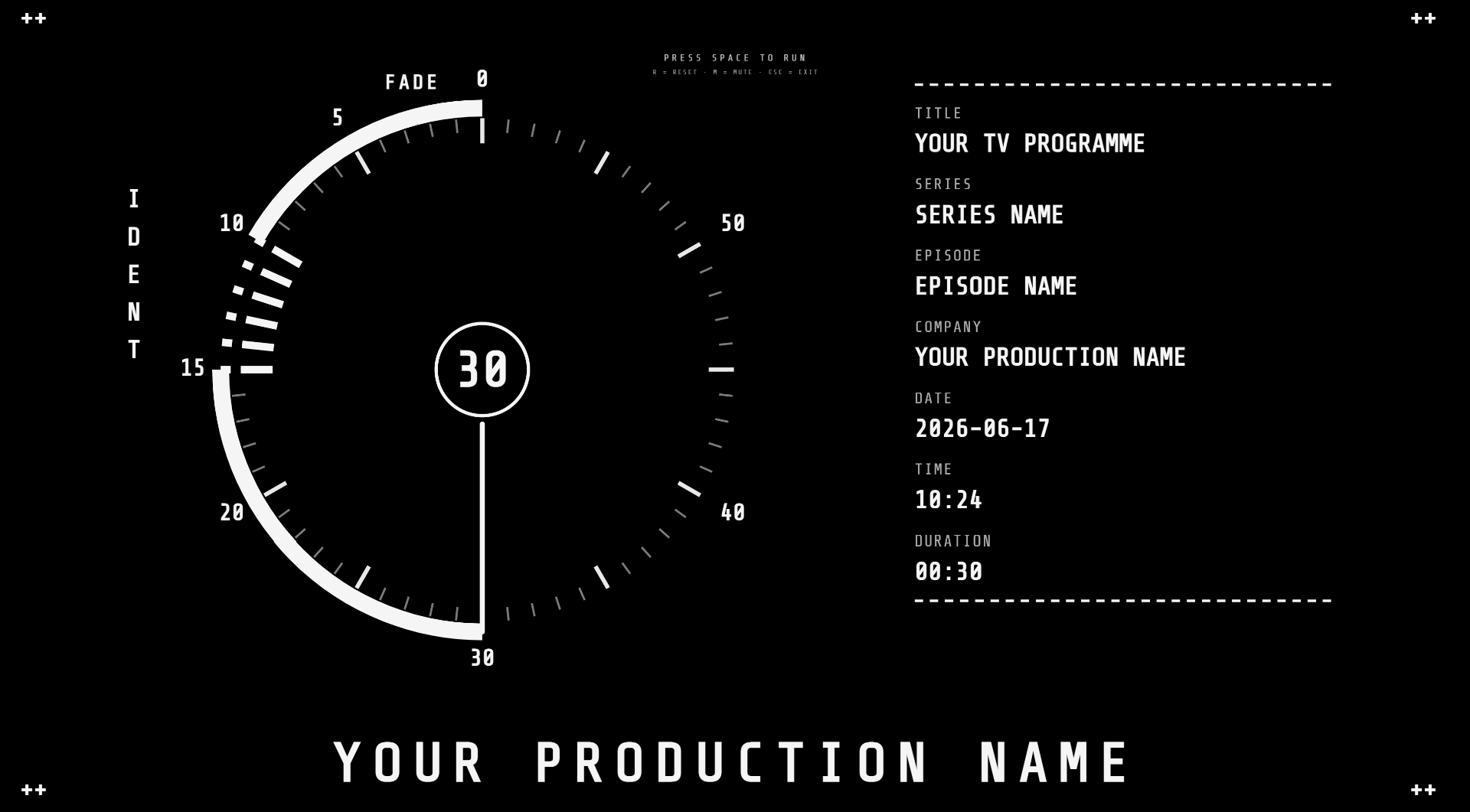 VT Clock preview