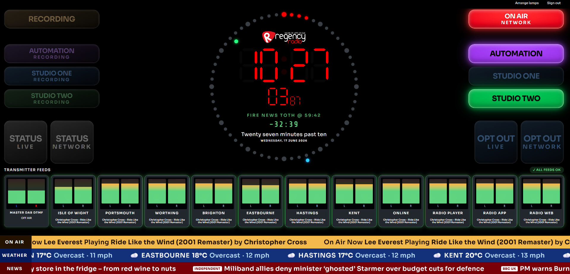 Studio Clock preview